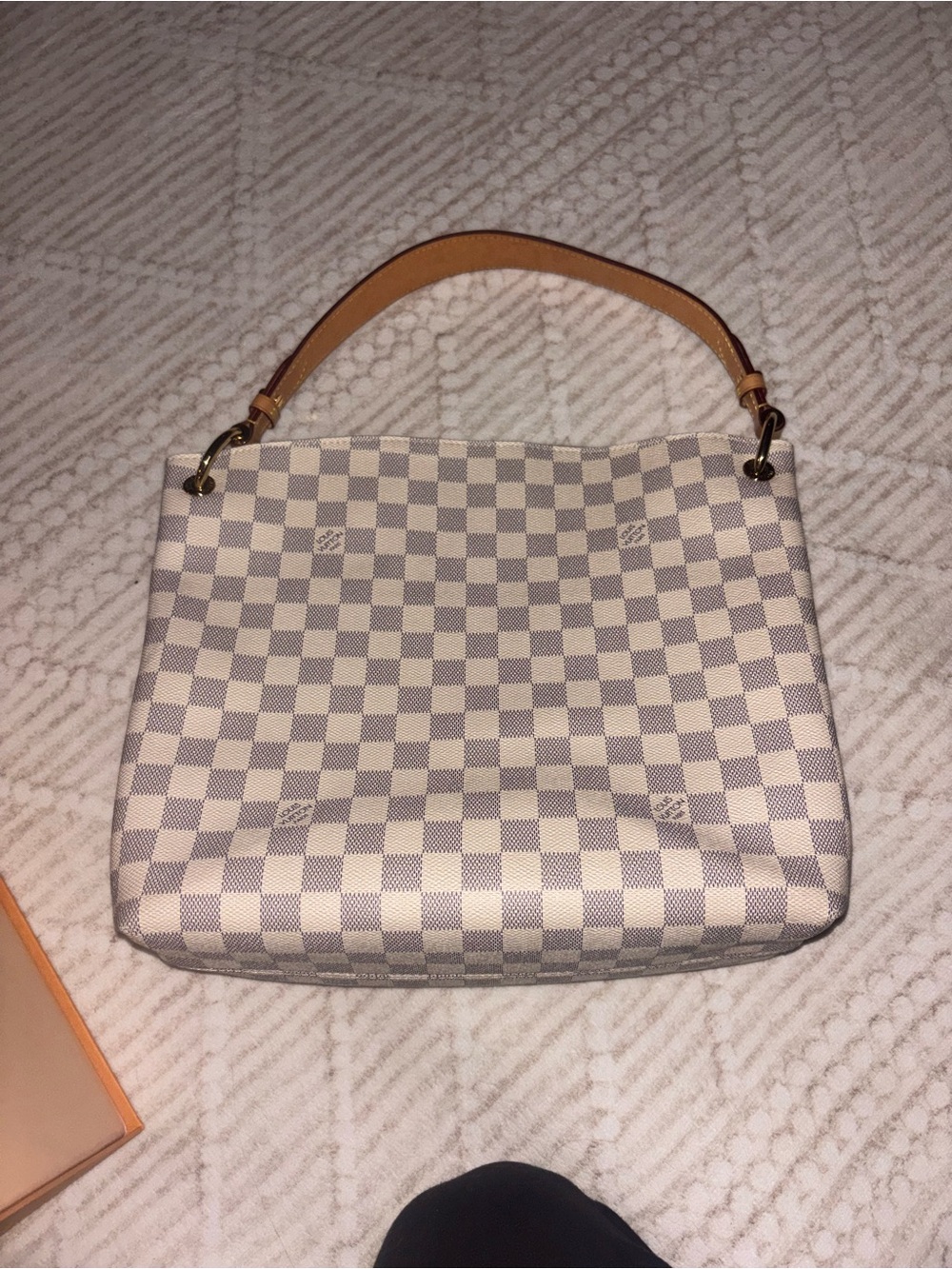 Louis Vuitton checkered tote bag - Picture 5 of 9